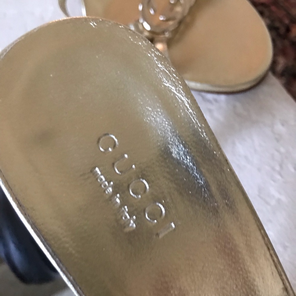 Gucci Shoes Gold